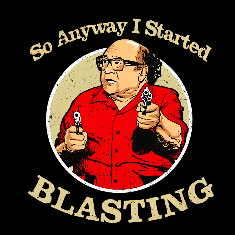 Anyway I Started Blasting Nerdy T-Shirt