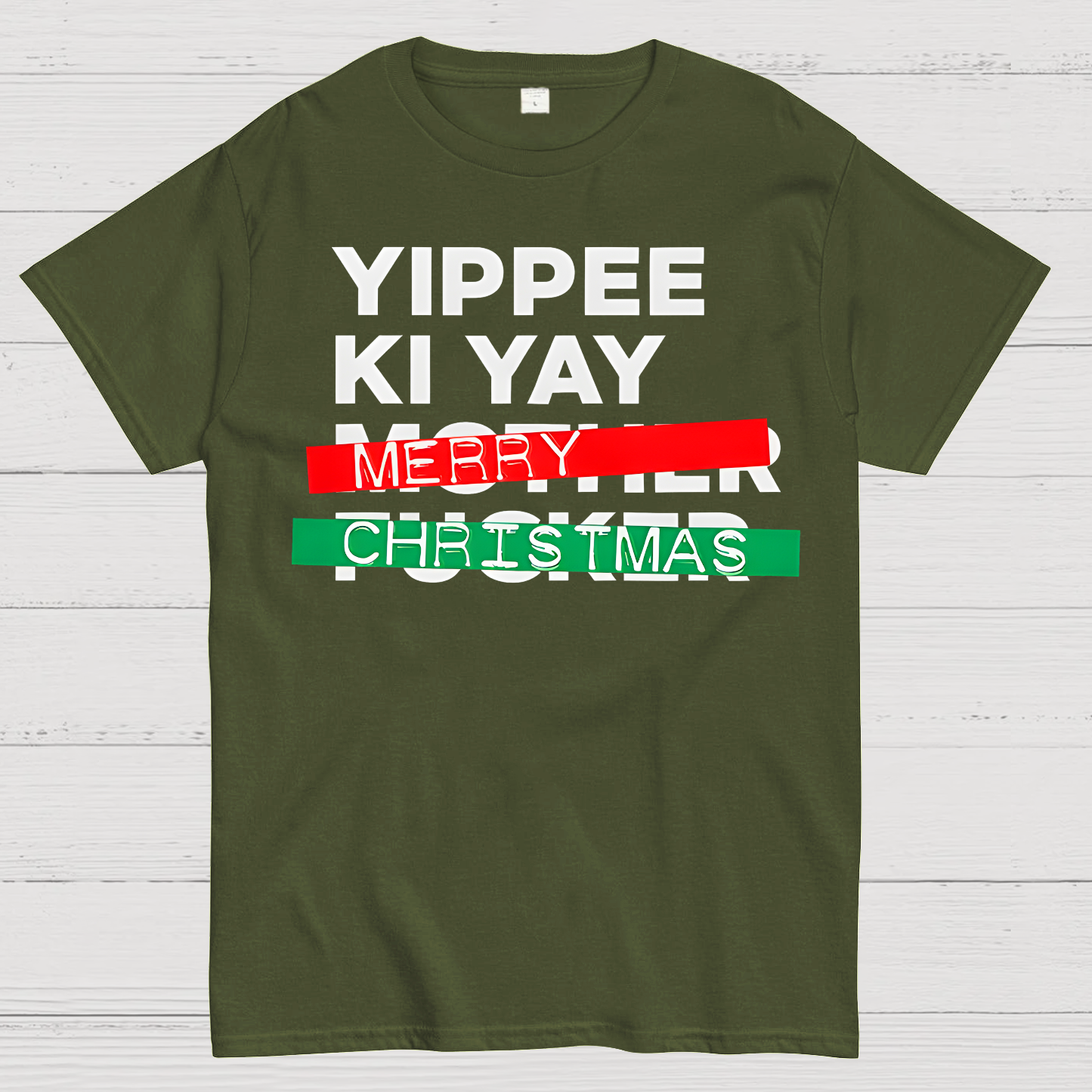 Yippee Ki Yay Merry Christmas  T-Shirt