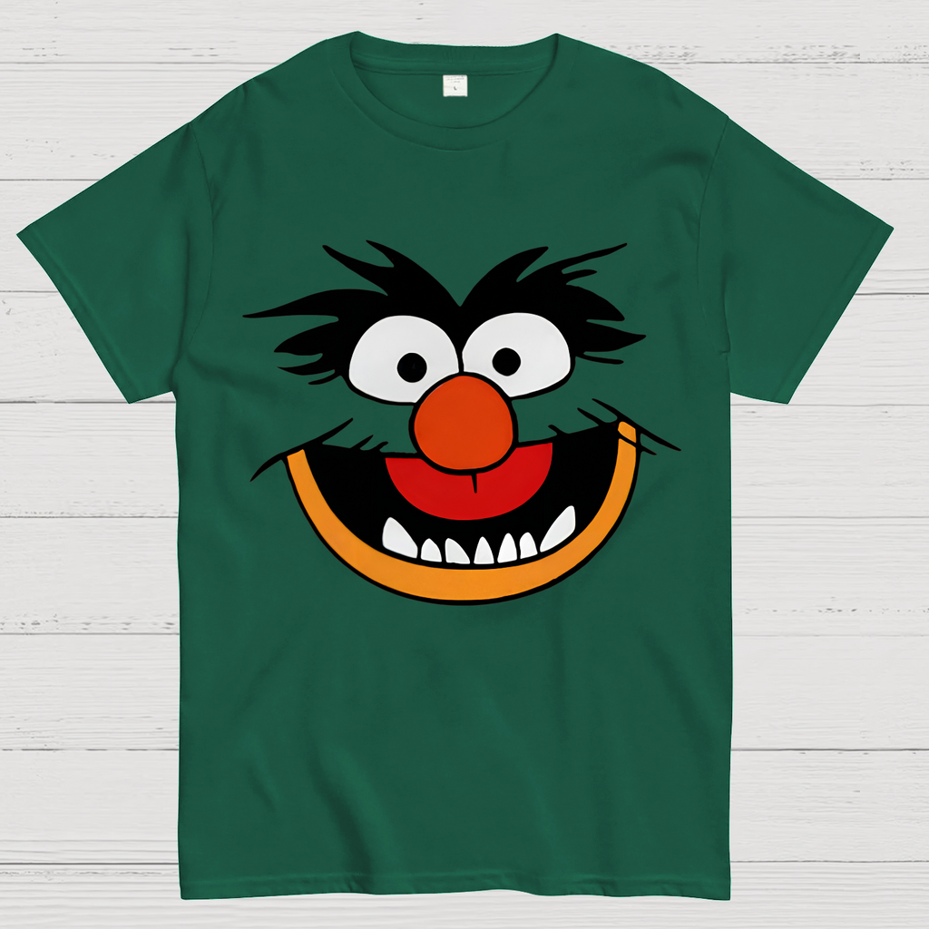 Retro Pop Culture Muppets Face  T-Shirt