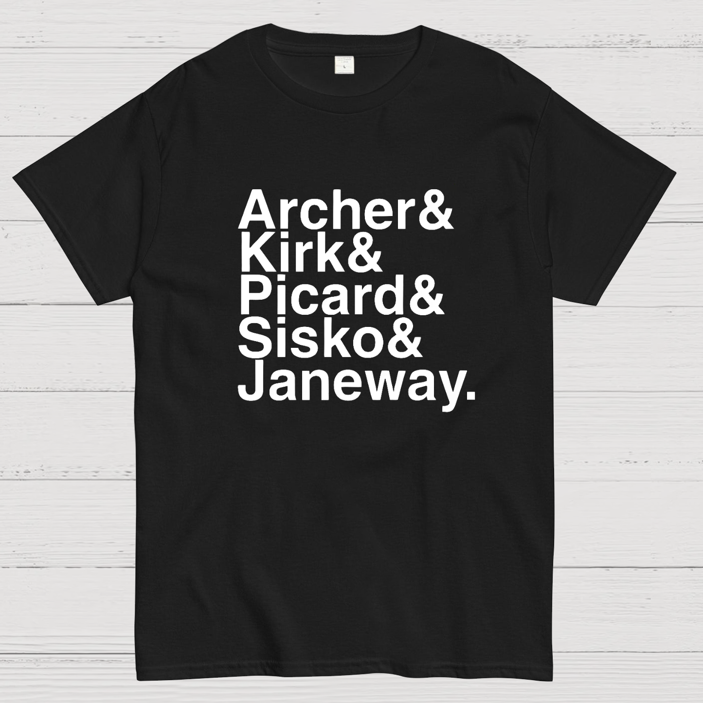 Star Trek Captains T-Shirt