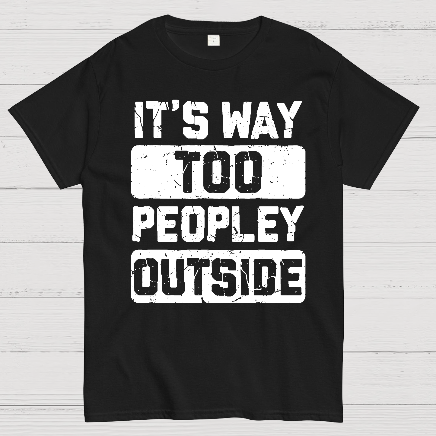To Peopley Outside  T-Shirt