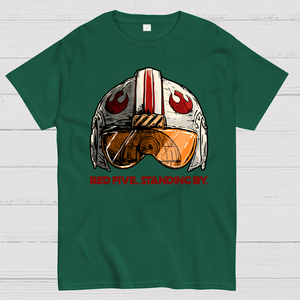 Red Five Standing By  T-Shirt