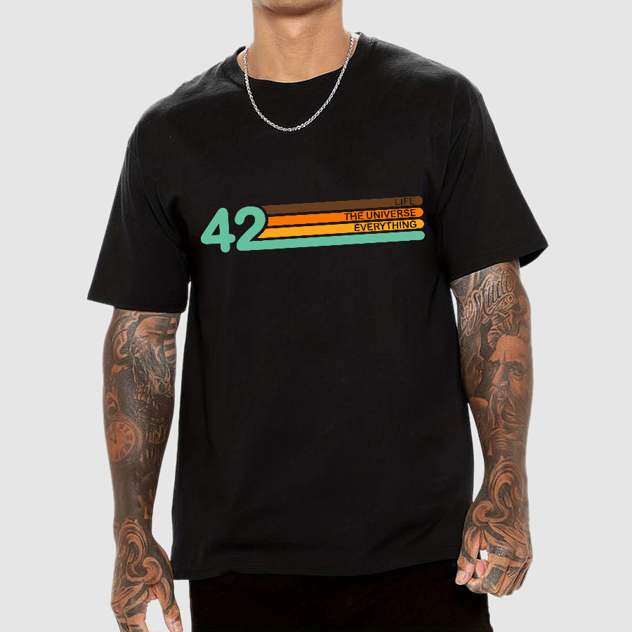 42  Life The Universe And Everything  T-Shirt