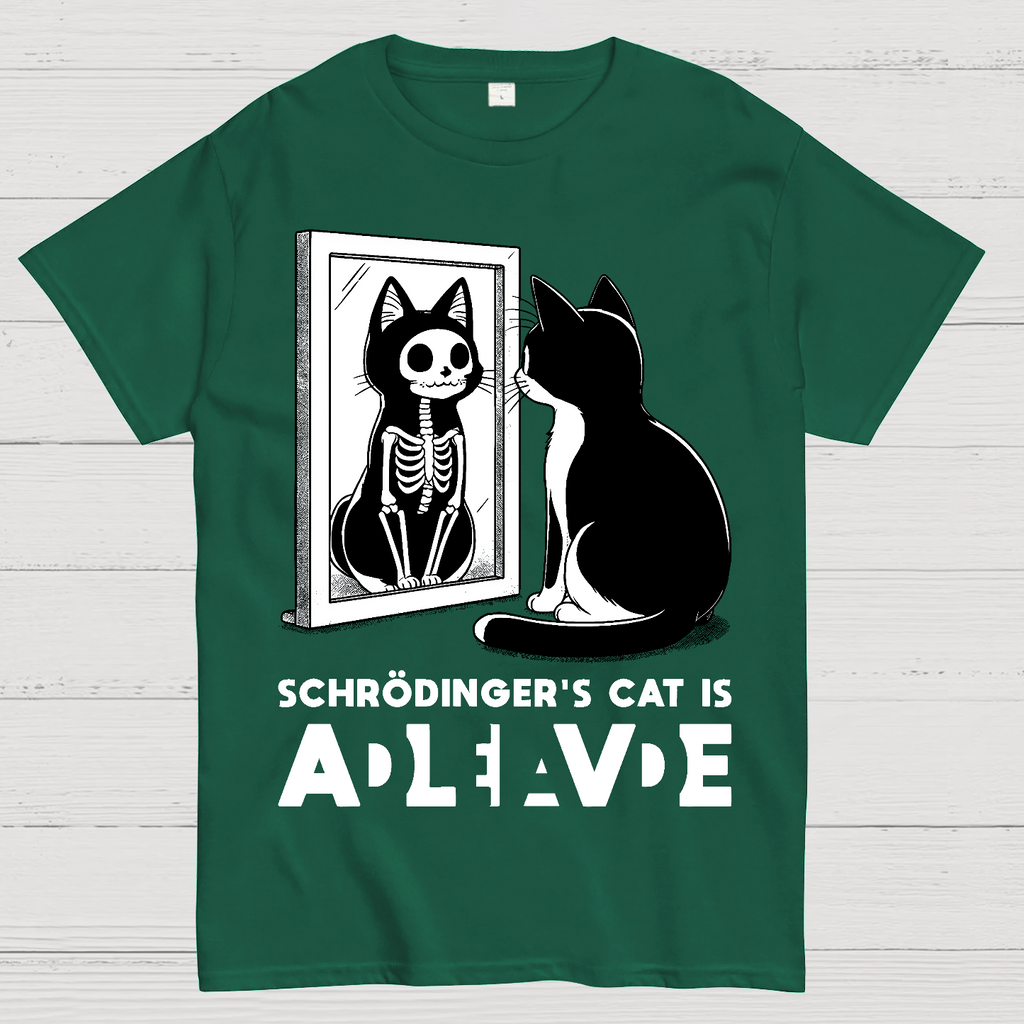 Schrödinger's Cat Alive Dead  T-Shirt
