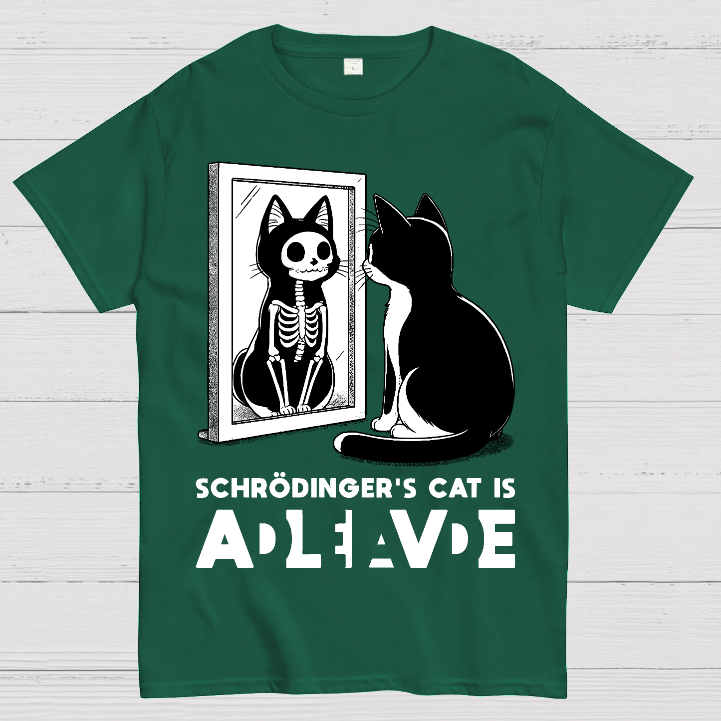 Schrödinger's Cat Alive Dead  T-Shirt