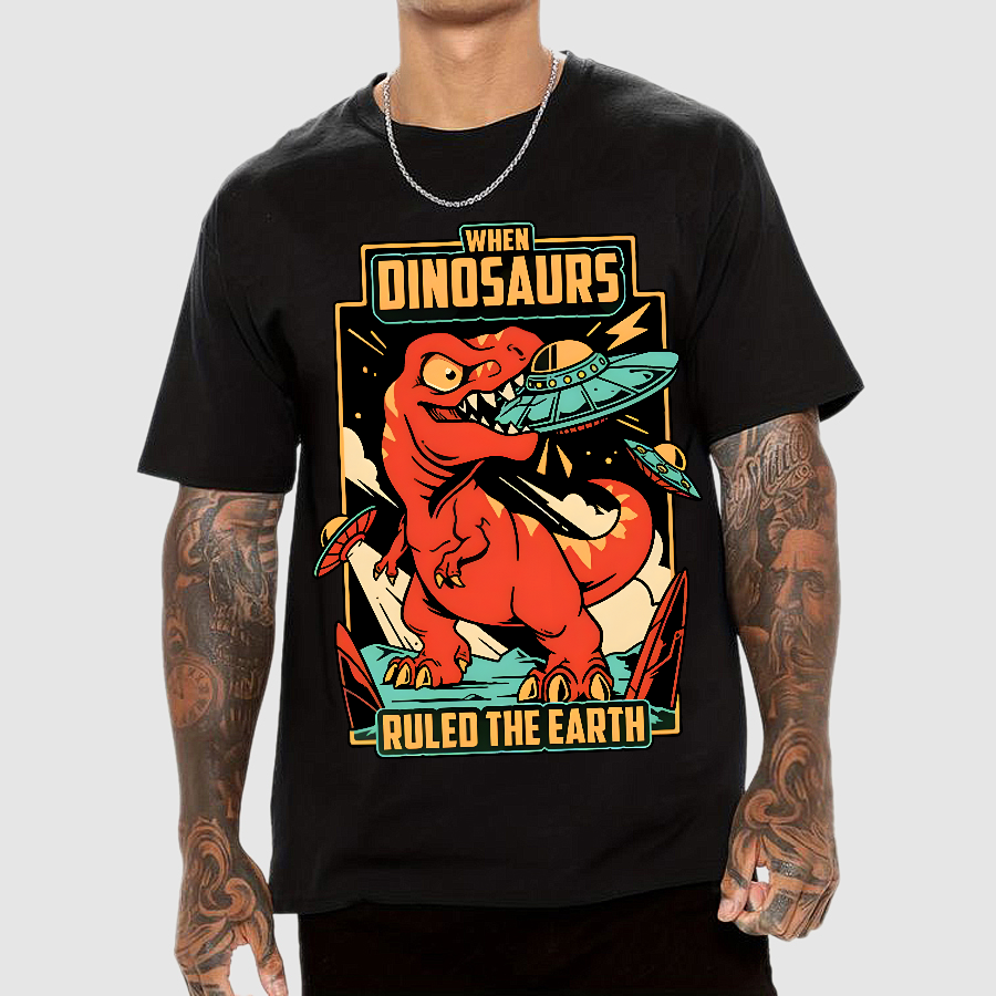 When Dinosaurs Ruled The Earth  T-Shirt