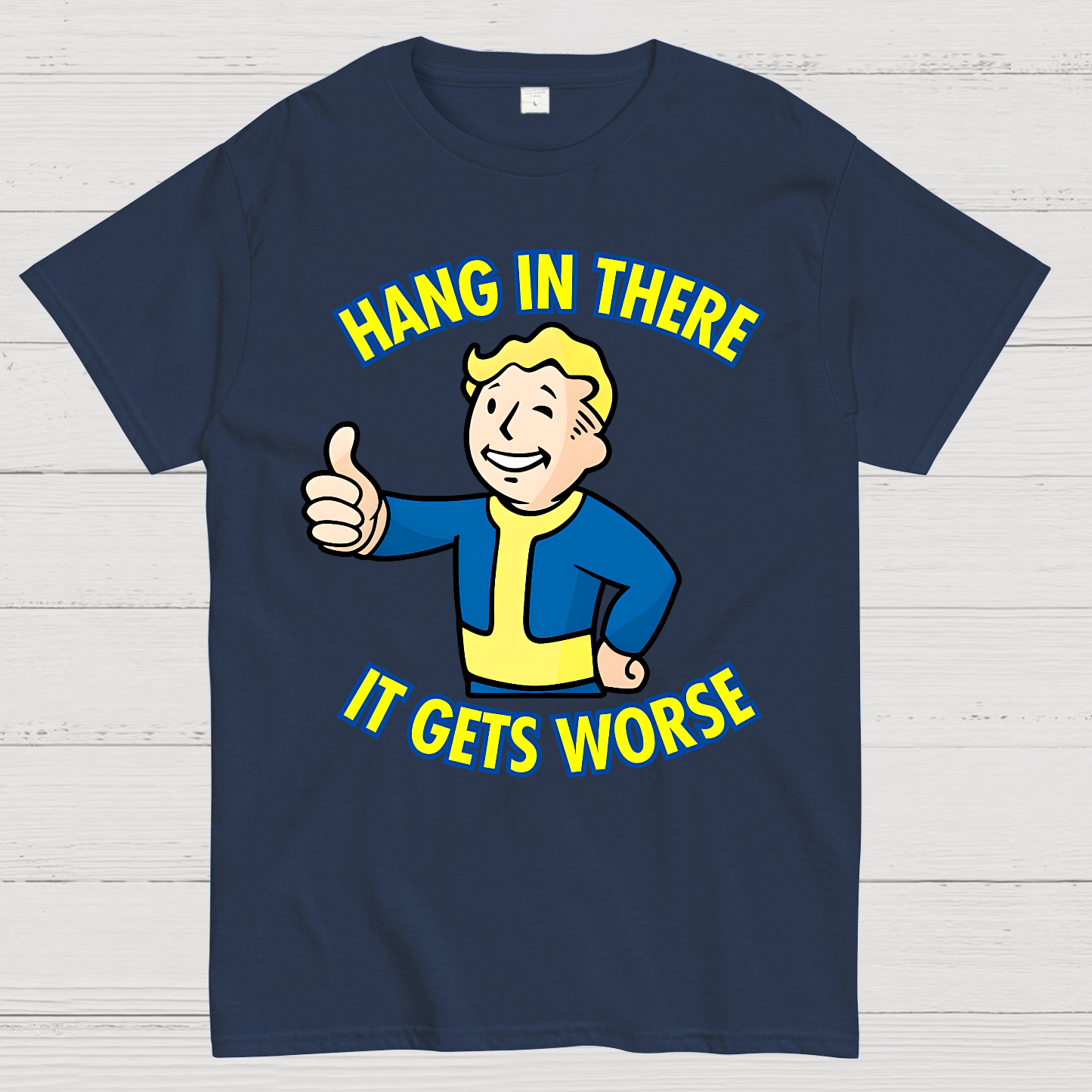 Hang In There It Gets Worse  T-Shirt