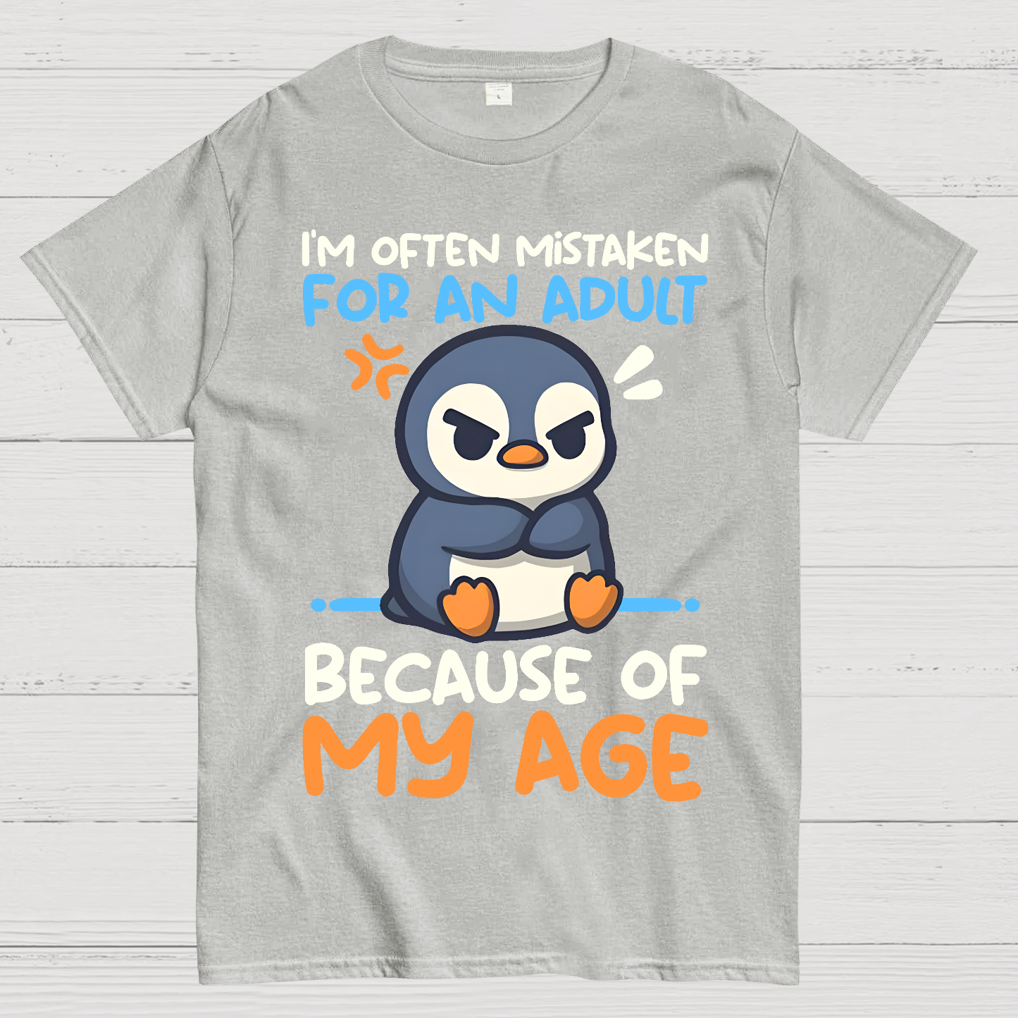 Penguin often mistaken for an adult  T-Shirt