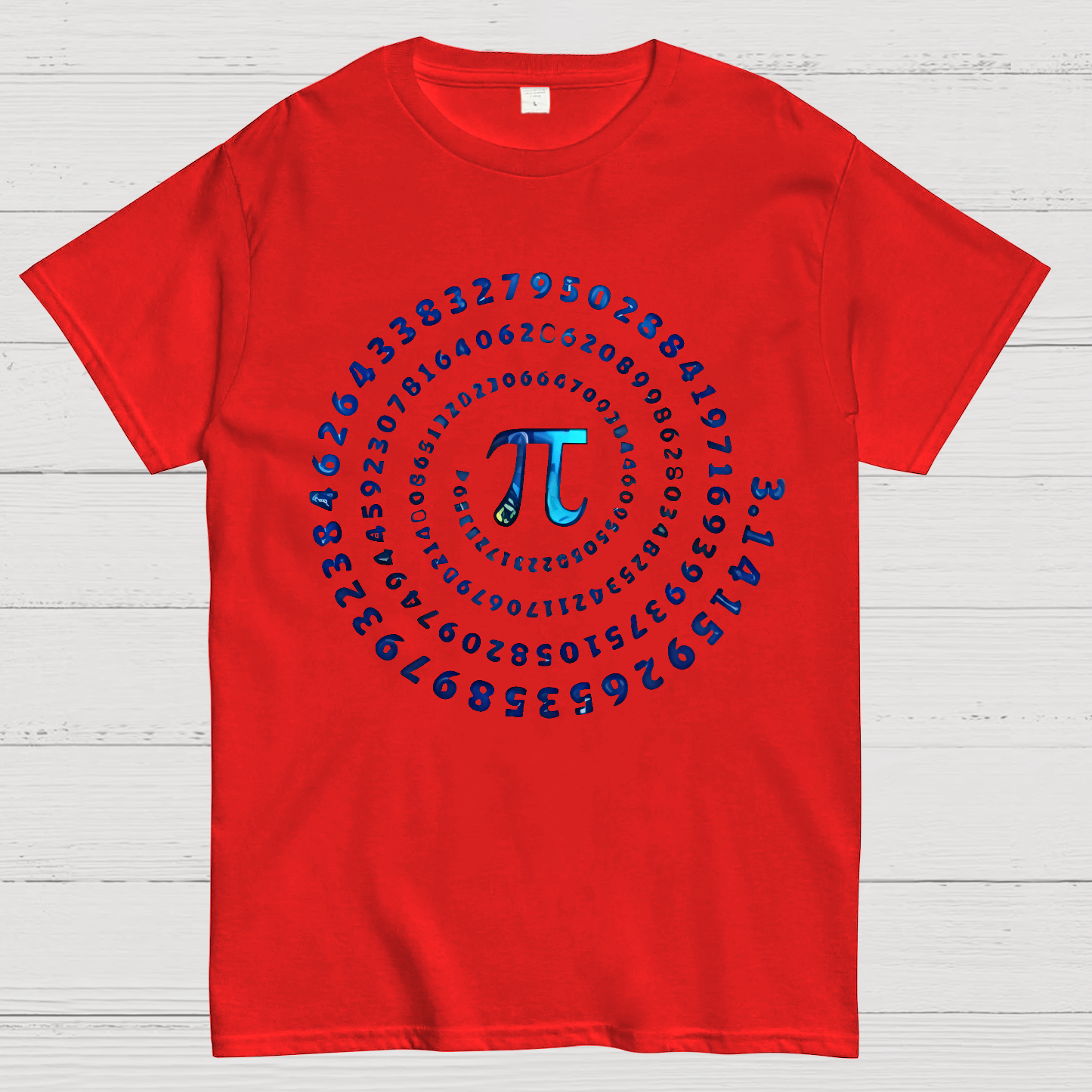 Pi Spiral  T-Shirt