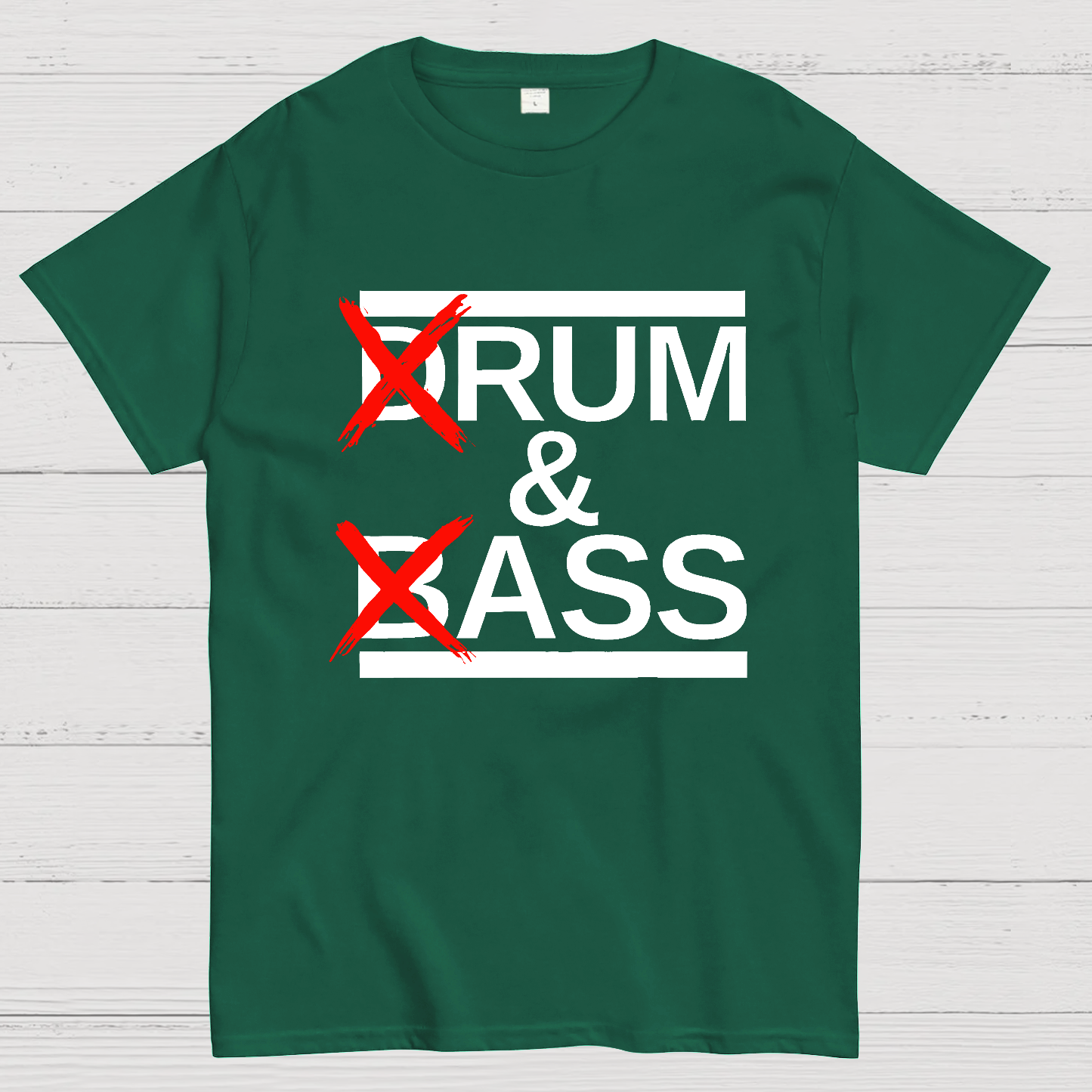 Funny Drum & Bass Rum & Ass  T-Shirt