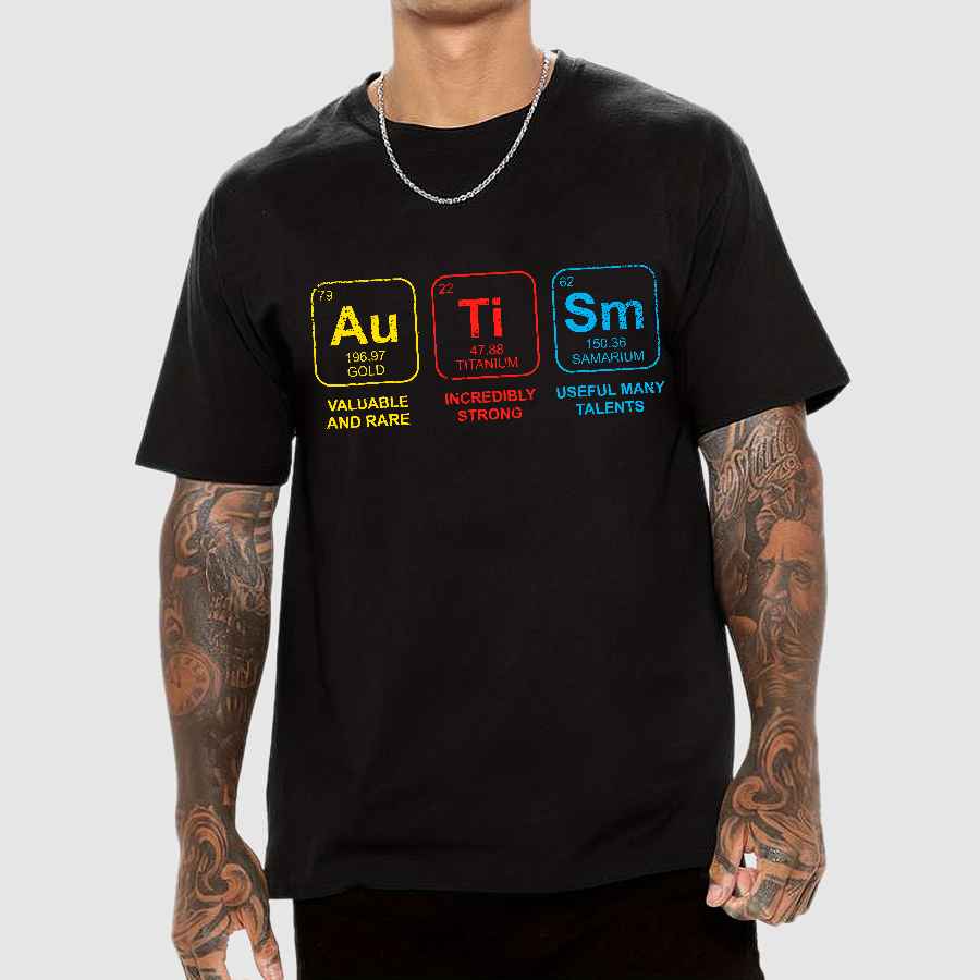 Autism Periodic Table  T-Shirt