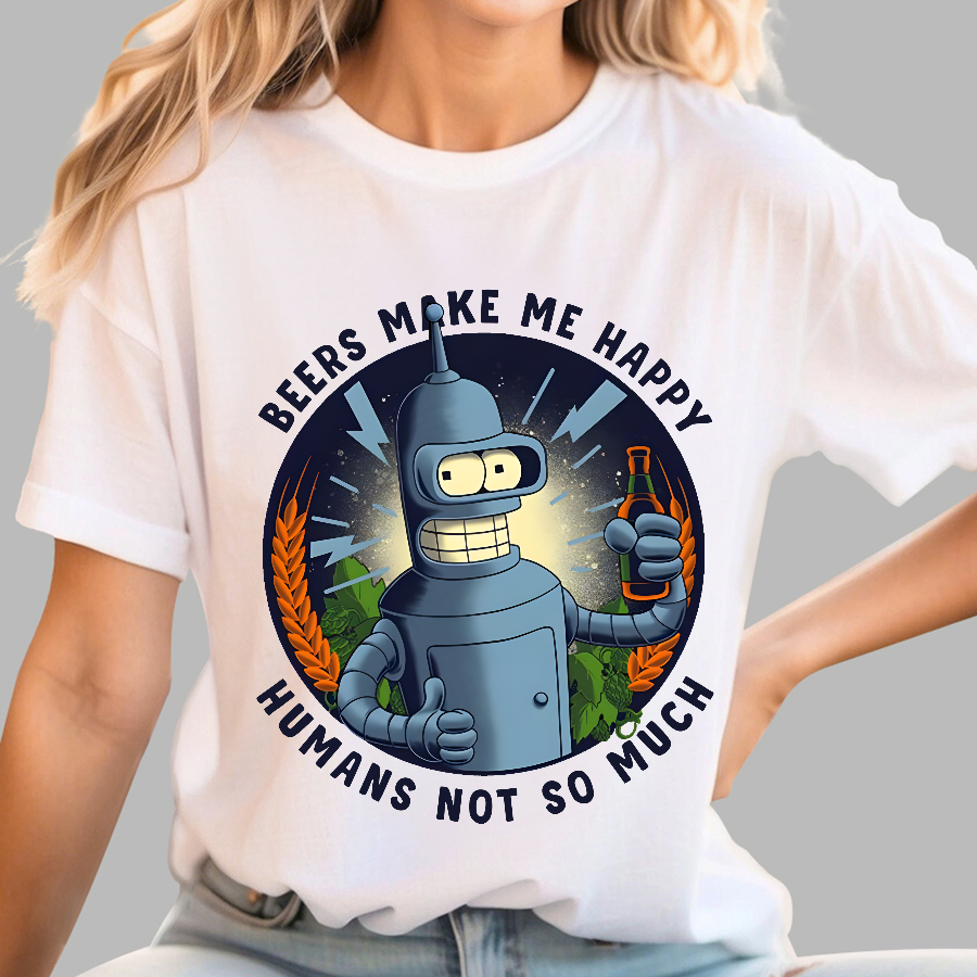 Beers Make Me Happy  T-Shirt