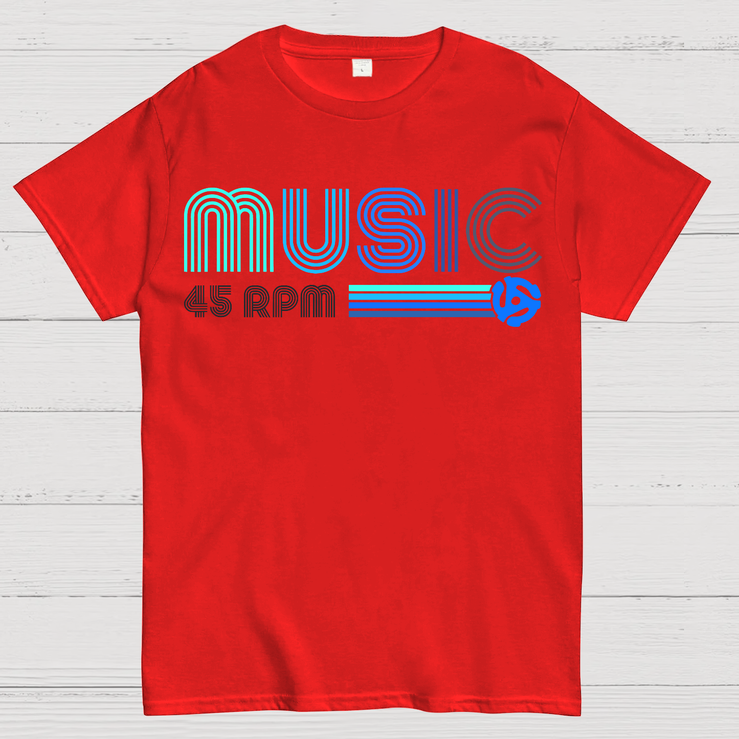 45 RPM Music  T-Shirt