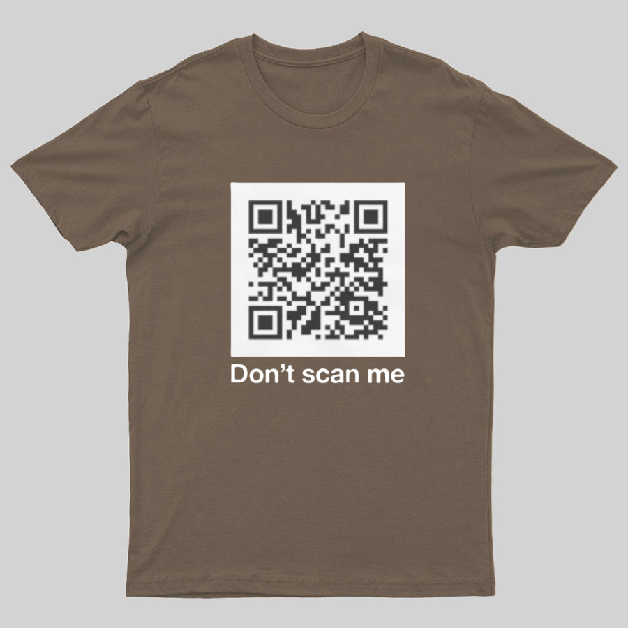 QR Code Prank - Rick Astley - Dont Scan Me - Funny  T-Shirt