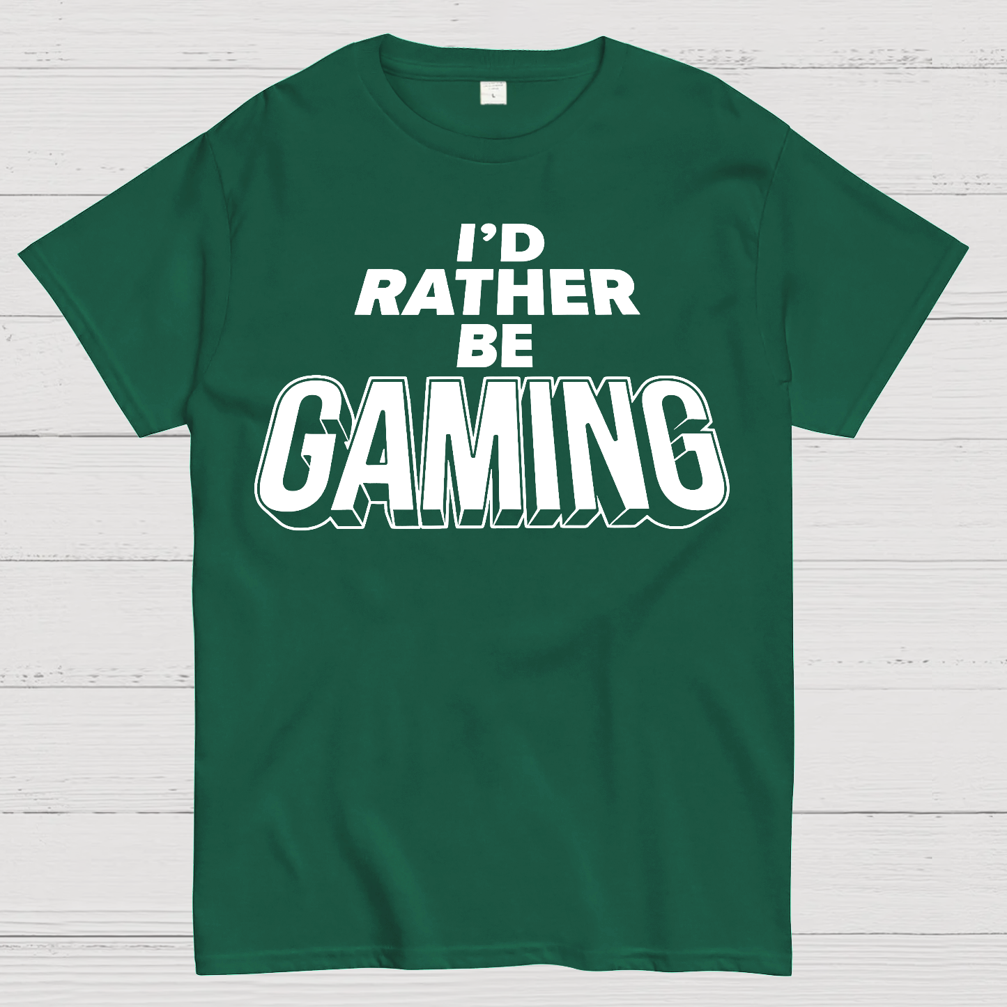 I'd Rather Be Gaming  T-Shirt