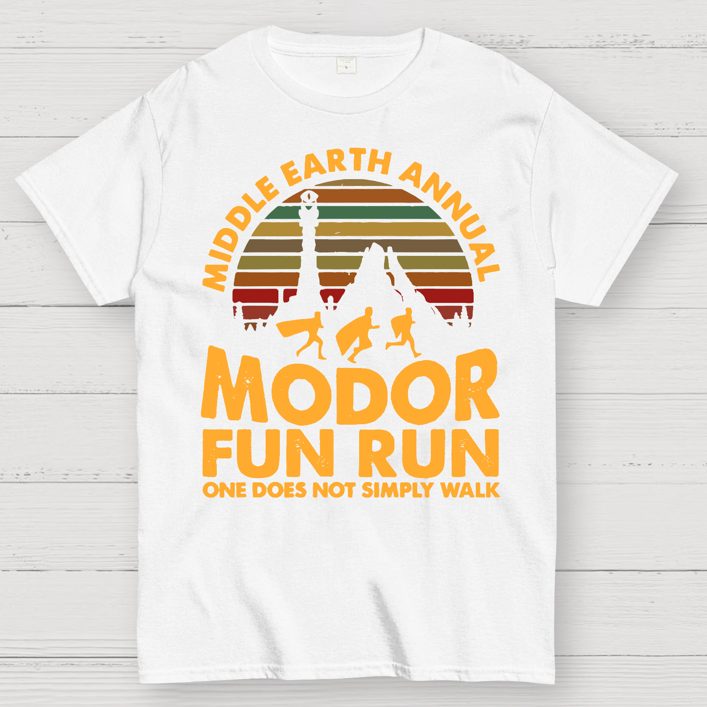 Mordor Fun Run Sarcasm  T-Shirt
