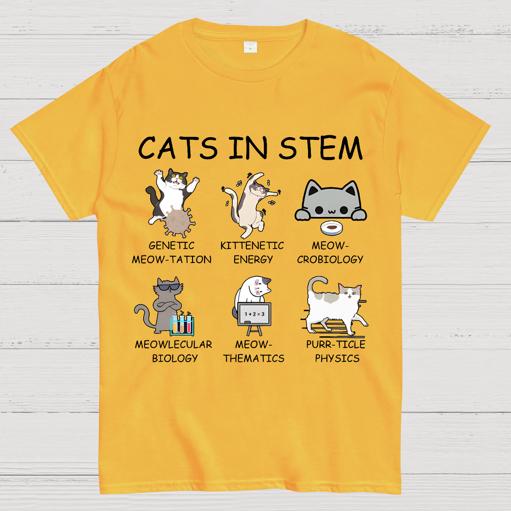 Cats in STEM  T-Shirt