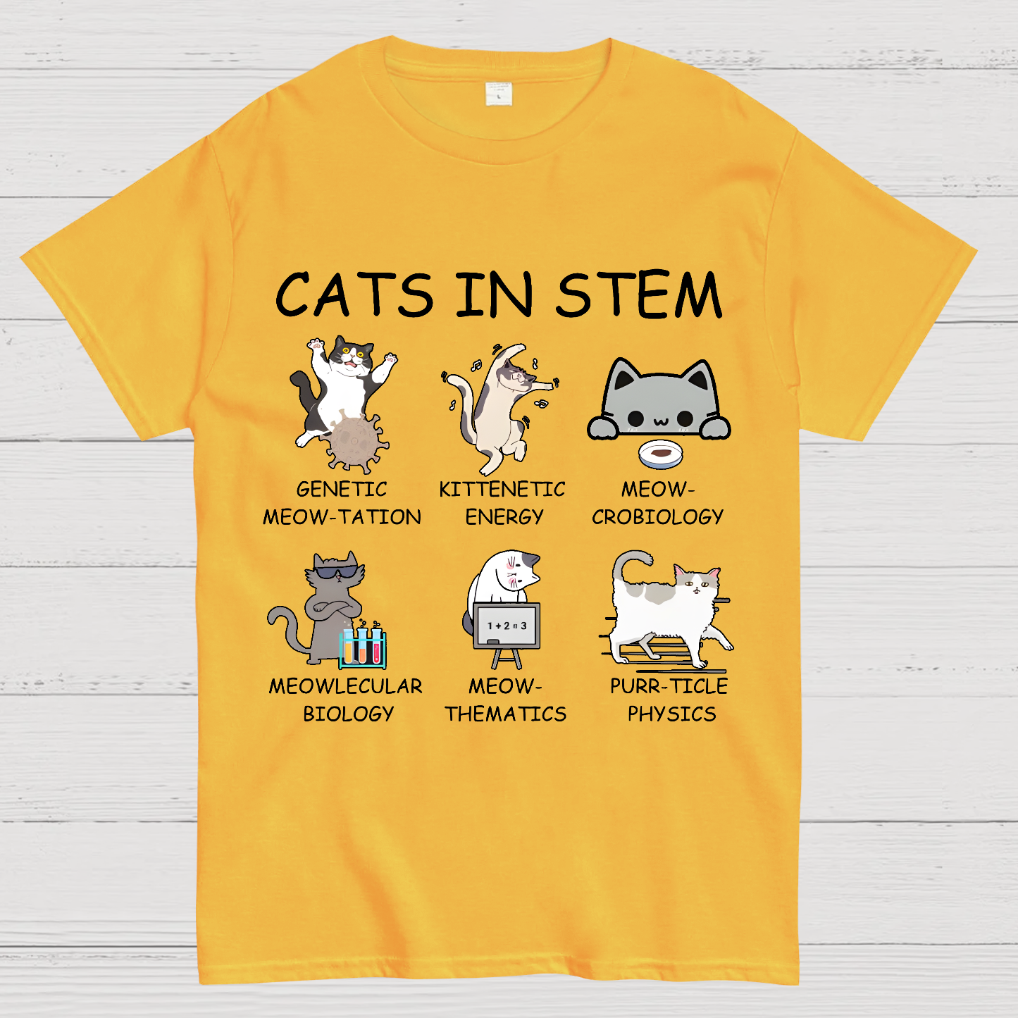 Cats in STEM  T-Shirt