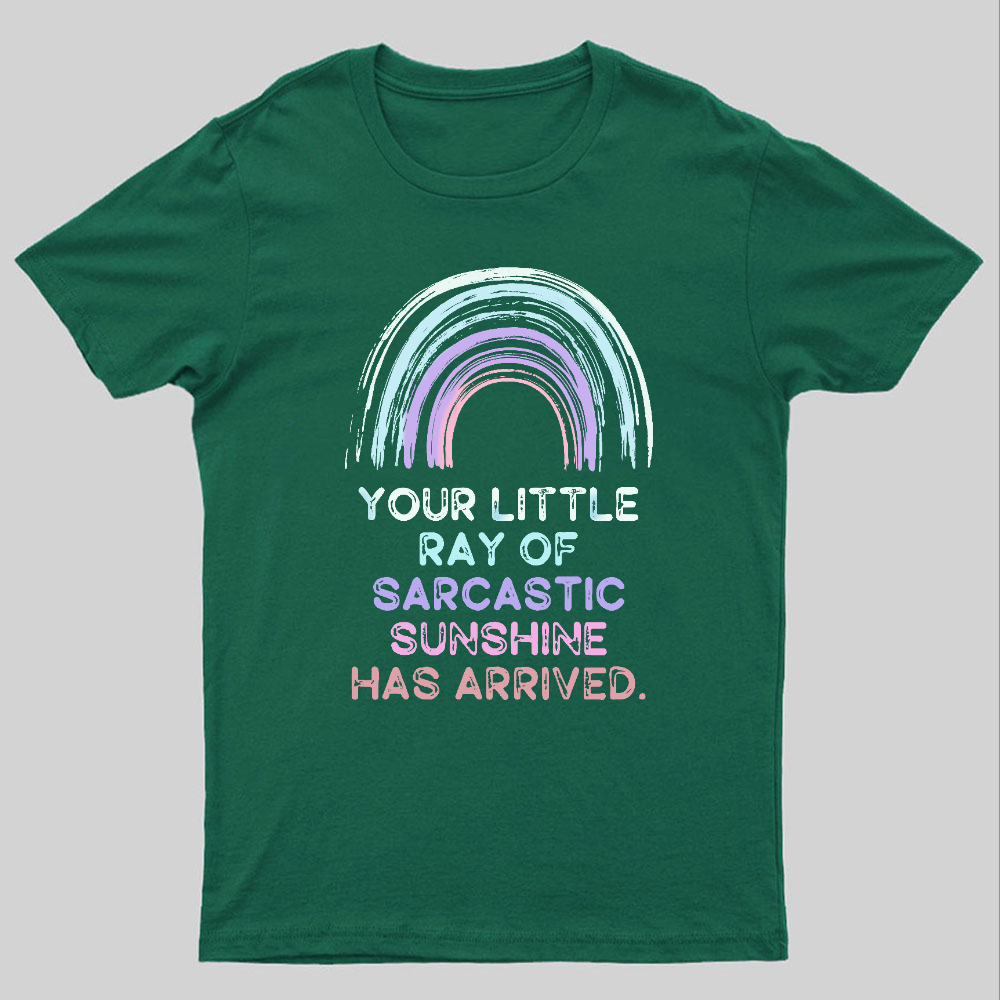Your Little Ray of Sarcastic Sunshine Has Arrived y T-Shirt