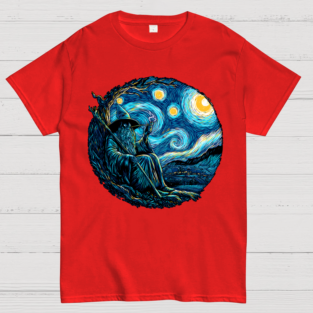 Starry Wizard  T-Shirt