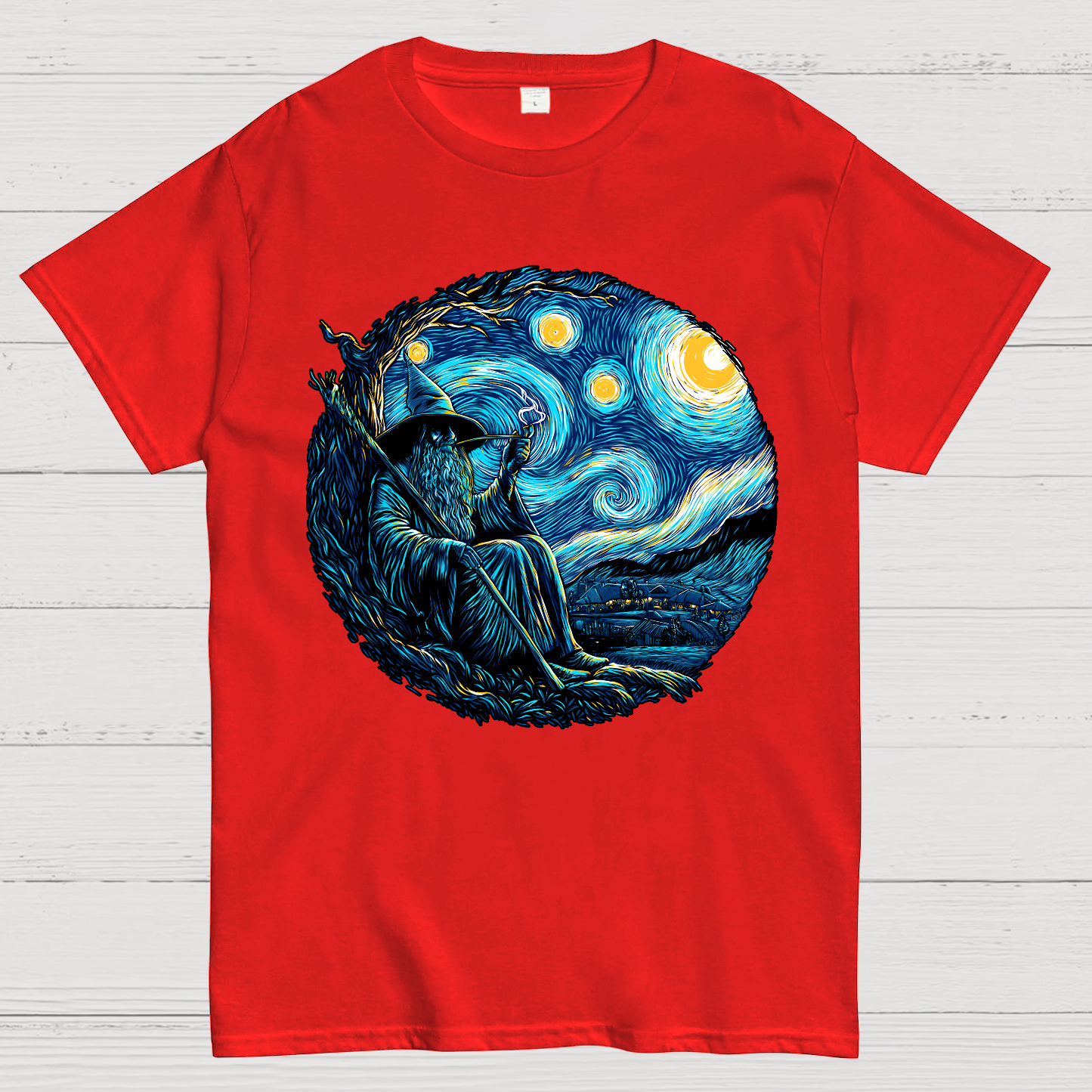 Starry Wizard  T-Shirt
