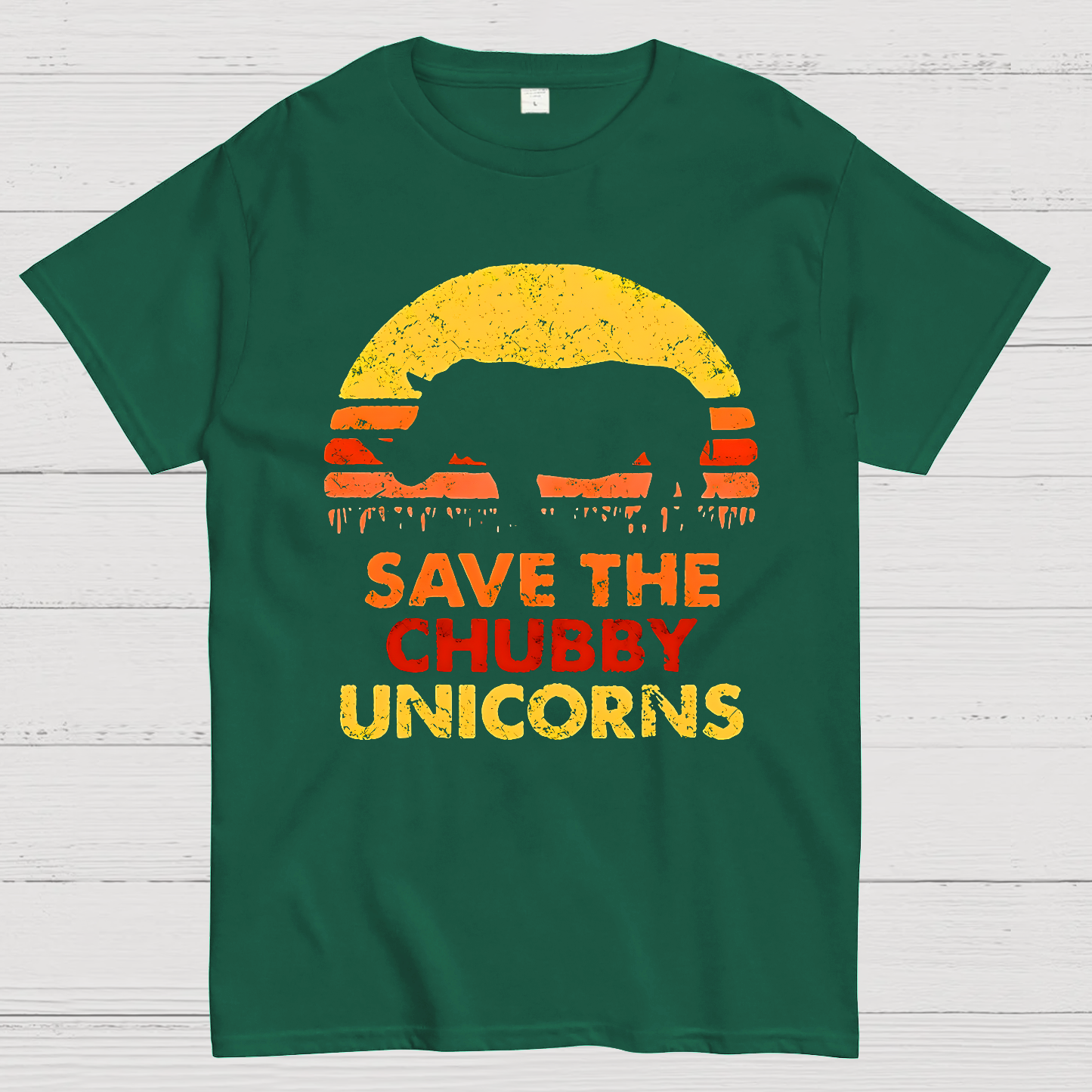 Save The Chubby Unicorns  T-Shirt