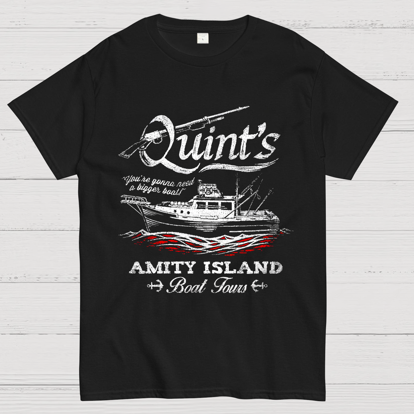 Quint's Boat Tours Jaws T-Shirt