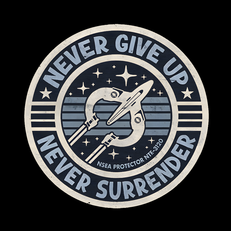 Never Give Up, Never Surrender!  T-Shirt