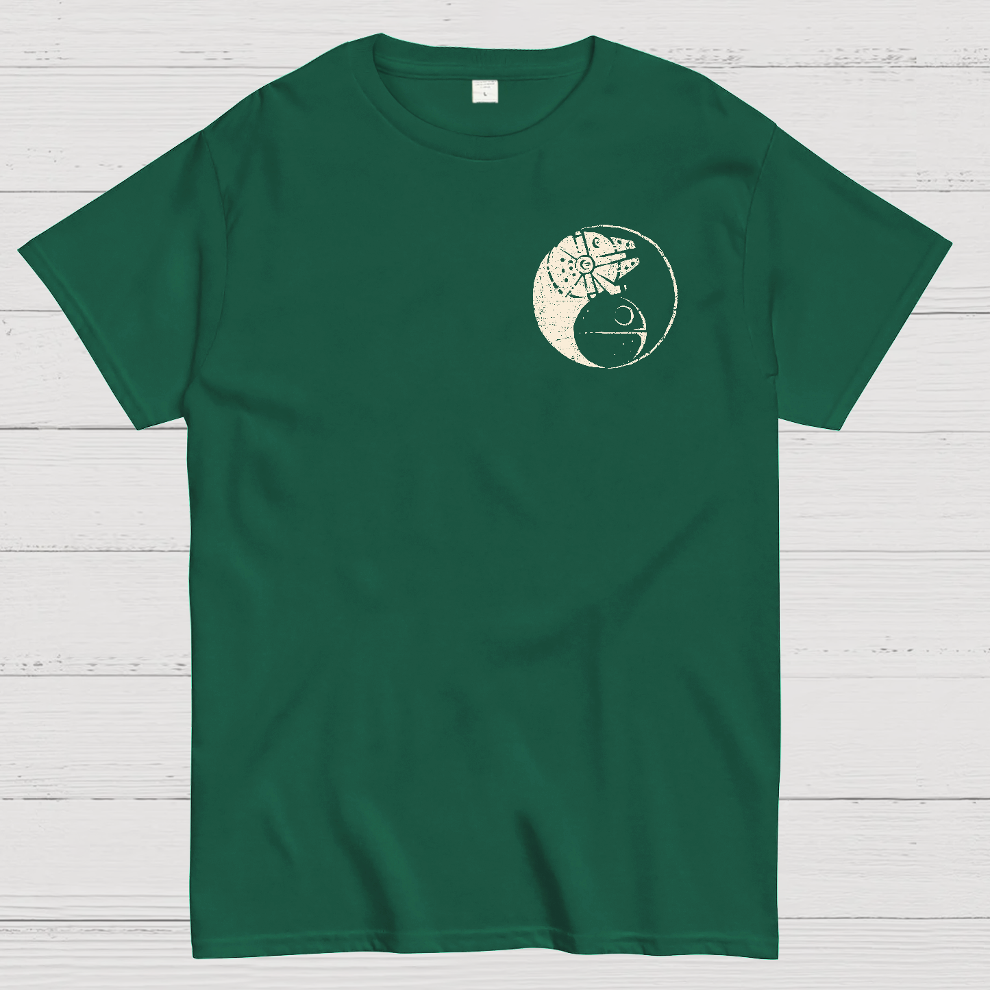 Balancing The Force Front And Back Printing  T-Shirt