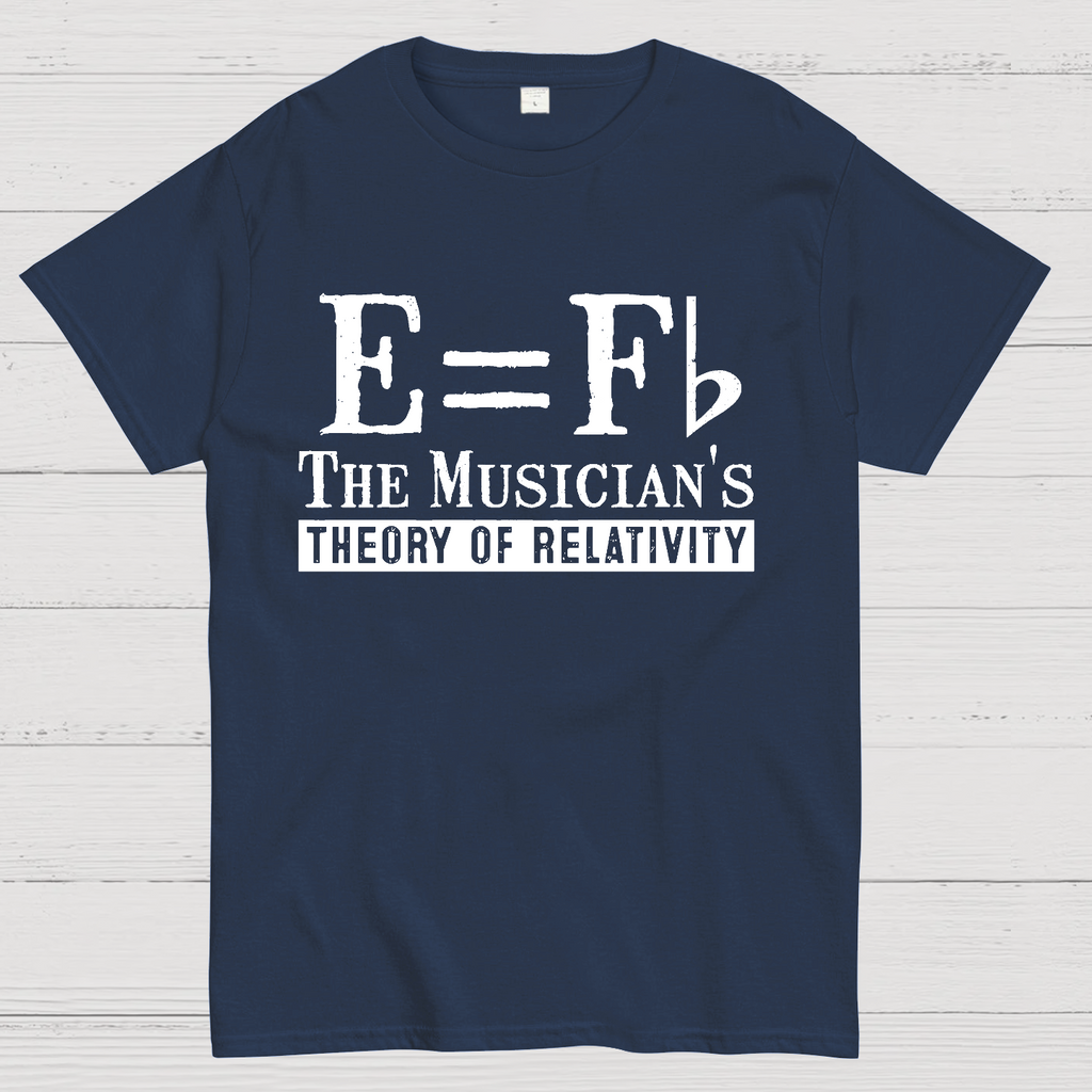 E Equals F Flat Theory of Relativity  T-Shirt