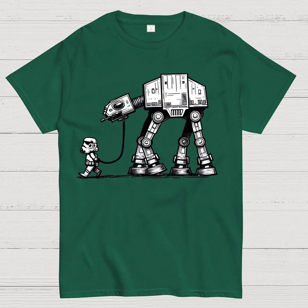 Empire Robot Dog-Planet Battles  T-Shirt