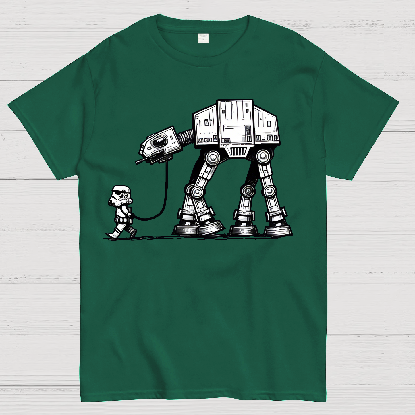 Empire Robot Dog-Planet Battles  T-Shirt