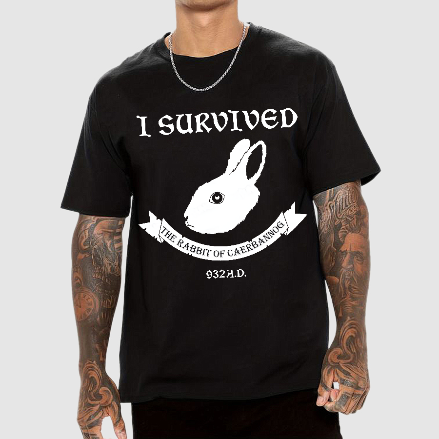 I Survived The Rabbit Of Caerbannog 932A.D  T-Shirt