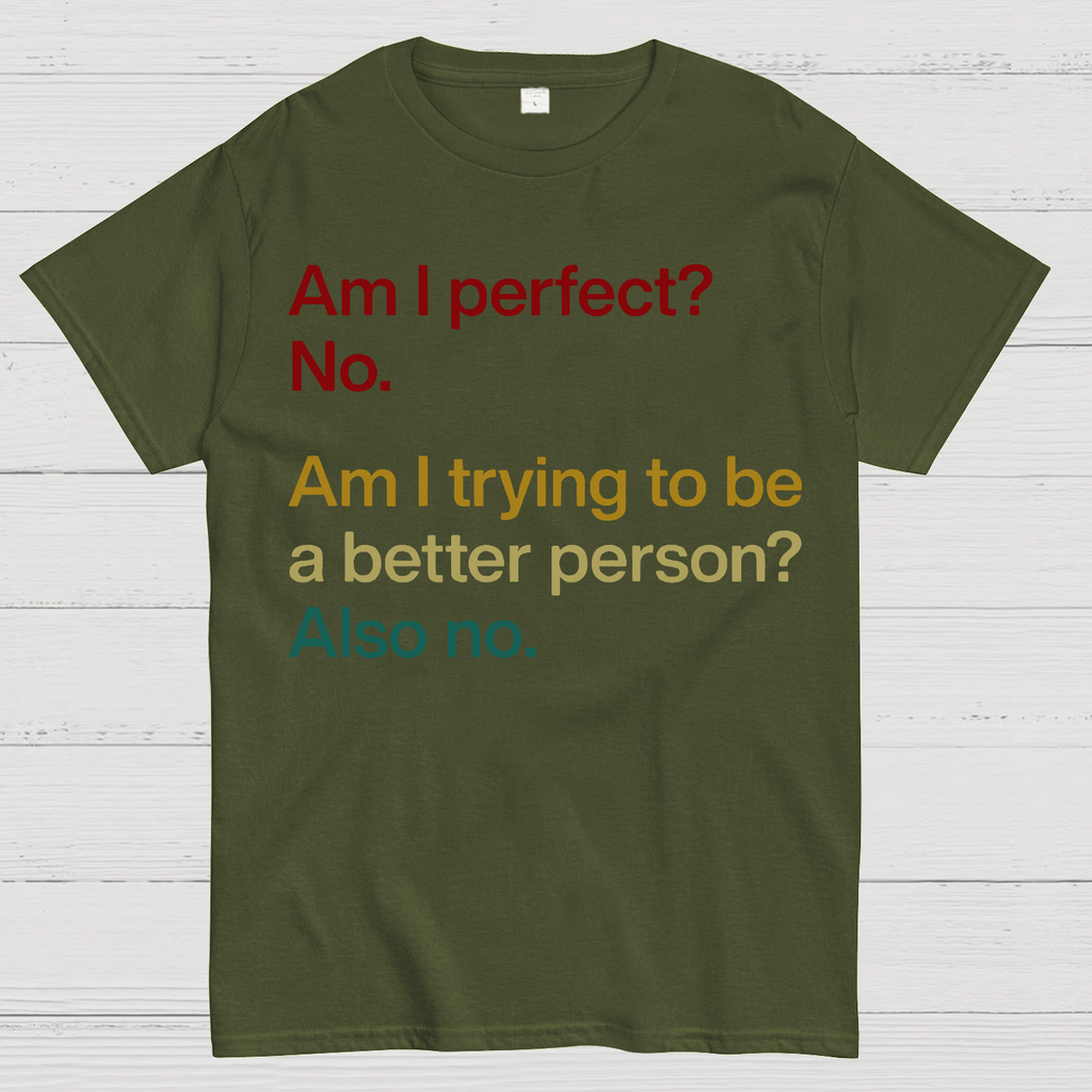 Am I Perfect ？No.  T-Shirt