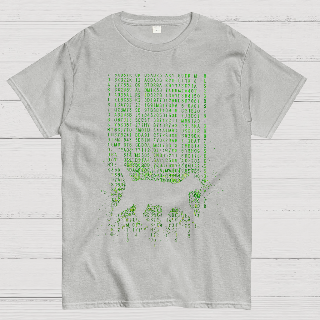 The Matrix Digital Cat  T-Shirt