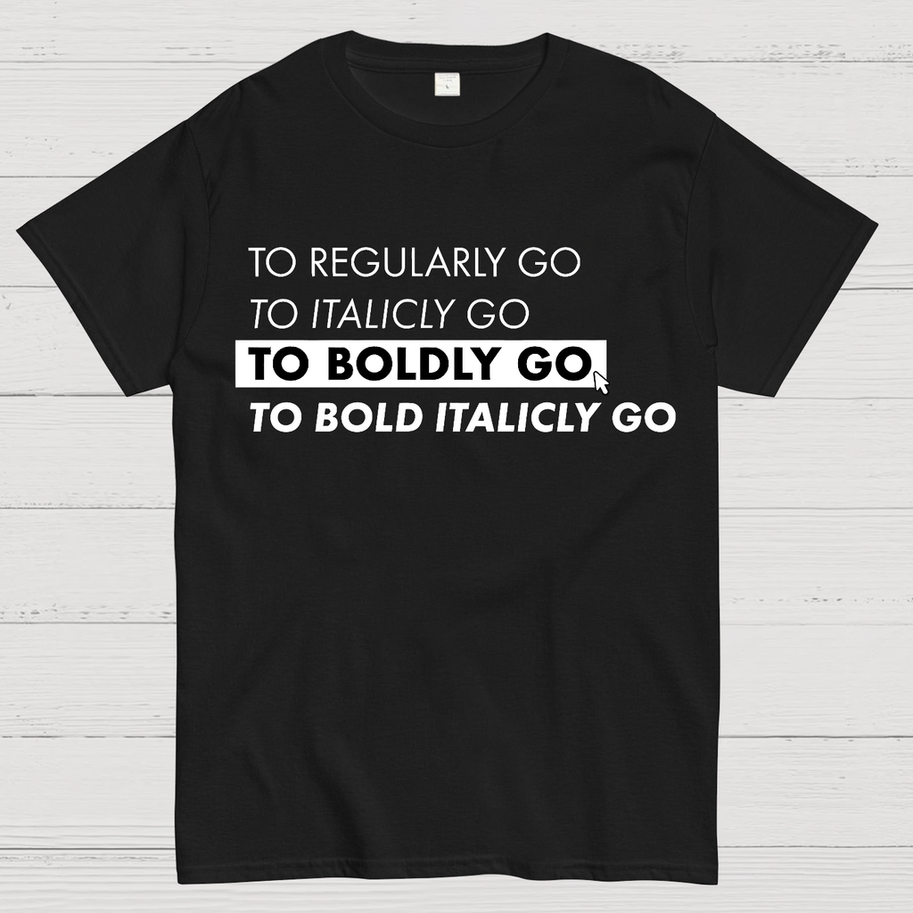 Font Trek  T-Shirt