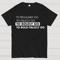 Font Trek  T-Shirt