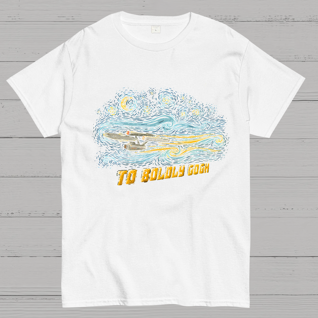 To Boldly Gogh Nerd T-Shirt
