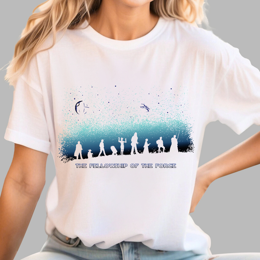 The Fellowship of the Force  T-Shirt