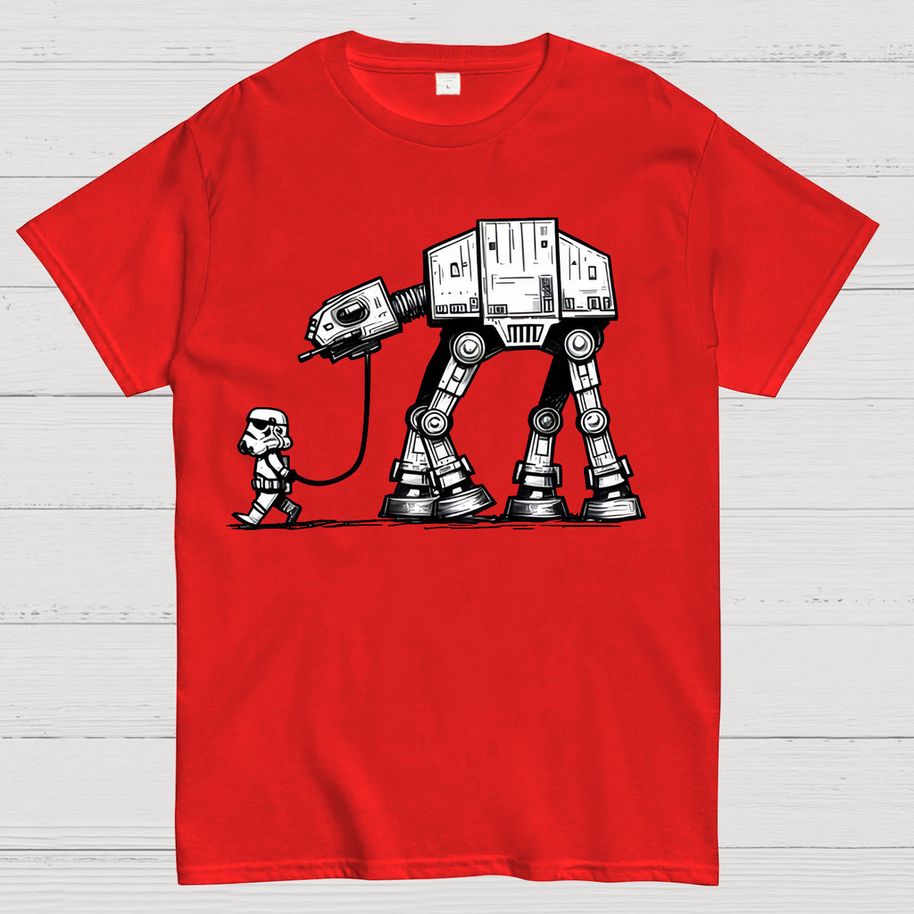 Empire Robot Dog-Planet Battles  T-Shirt
