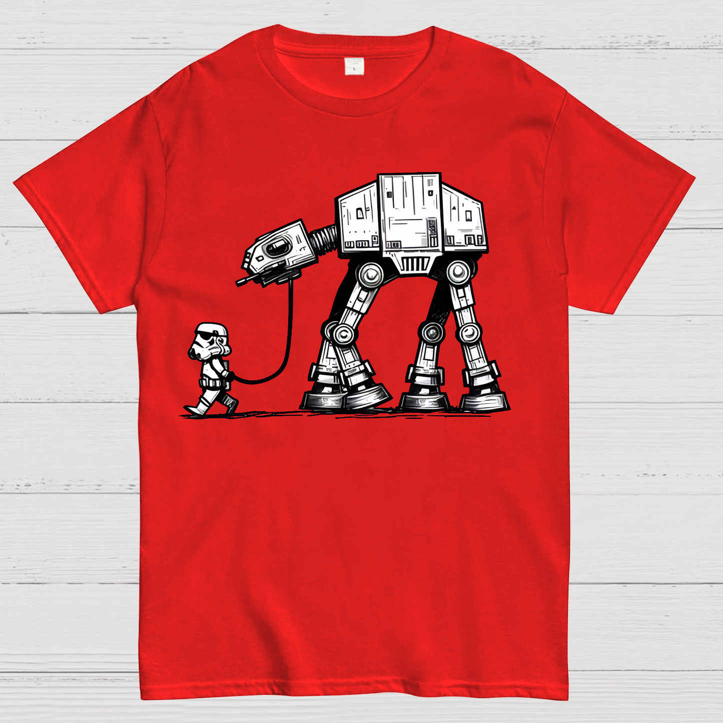 Empire Robot Dog-Planet Battles  T-Shirt