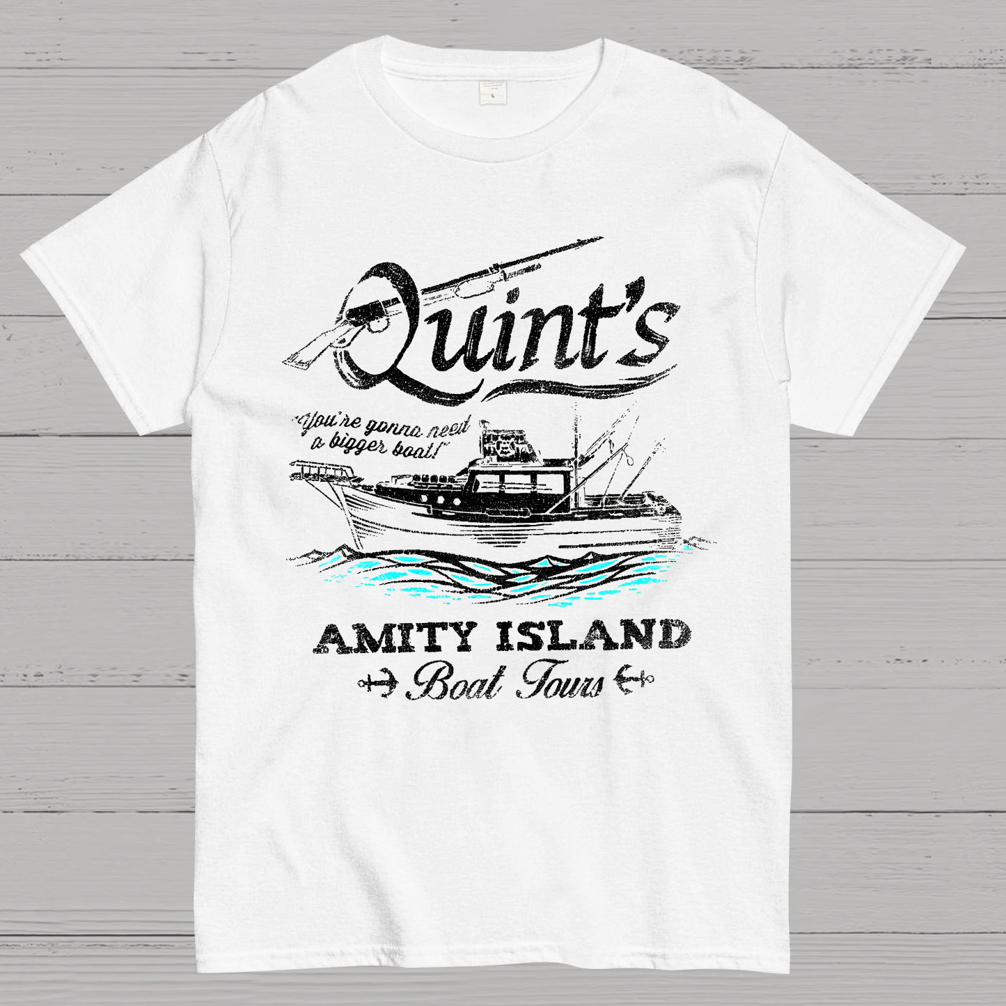Quint's Boat Tours Jaws T-Shirt