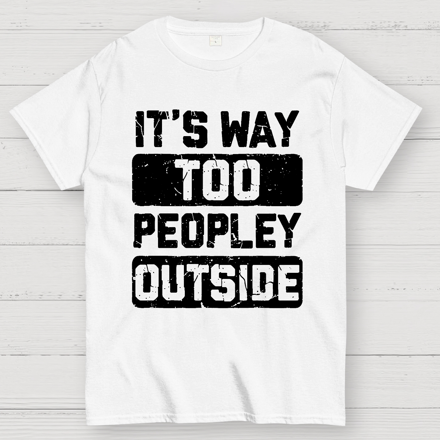 To Peopley Outside  T-Shirt