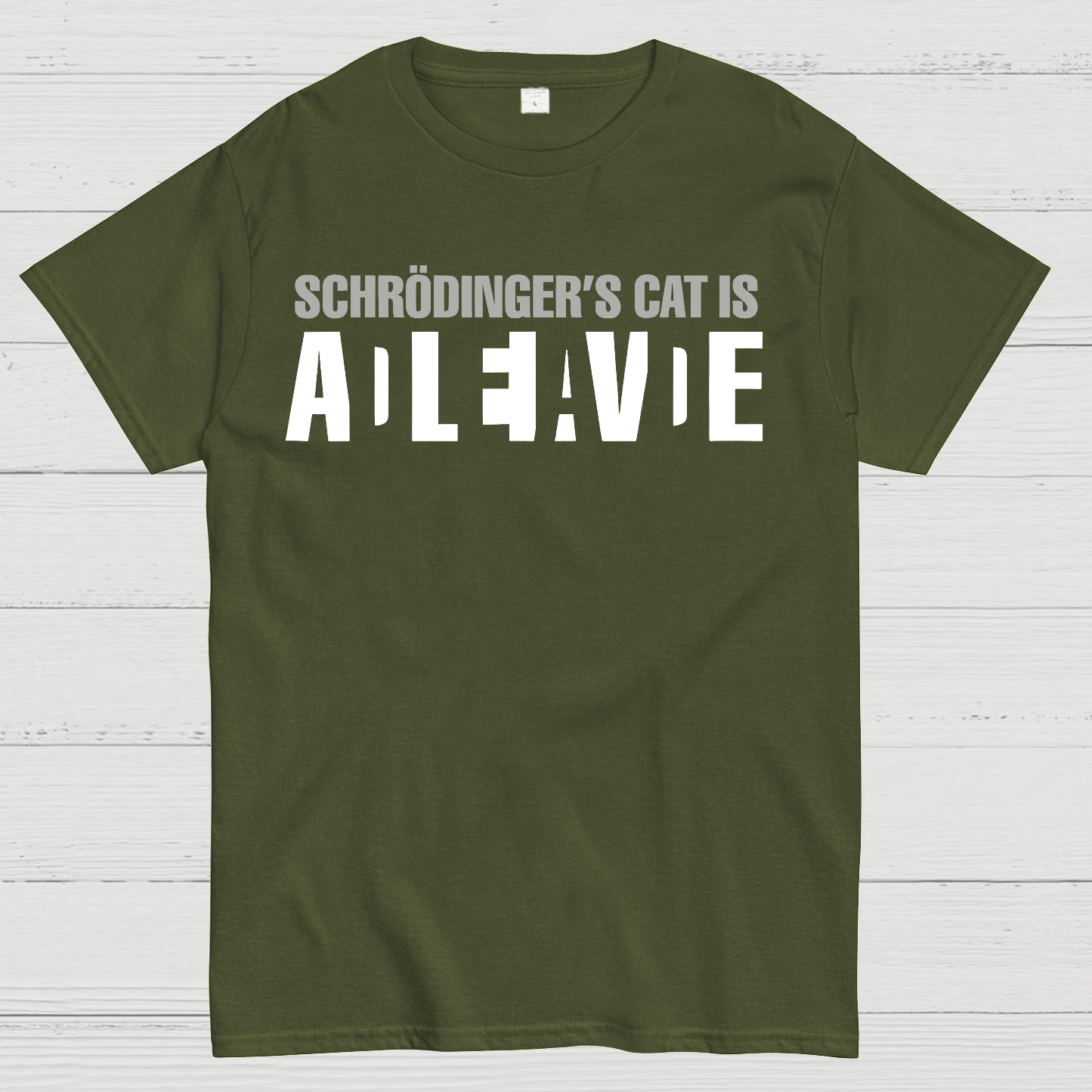 Schrodinger's Cat Is A Paradox  T-Shirt
