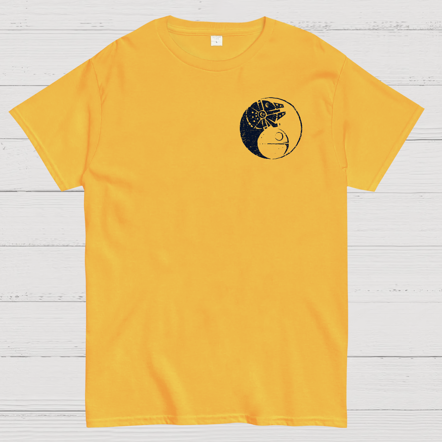 Balancing The Force Front And Back Printing  T-Shirt