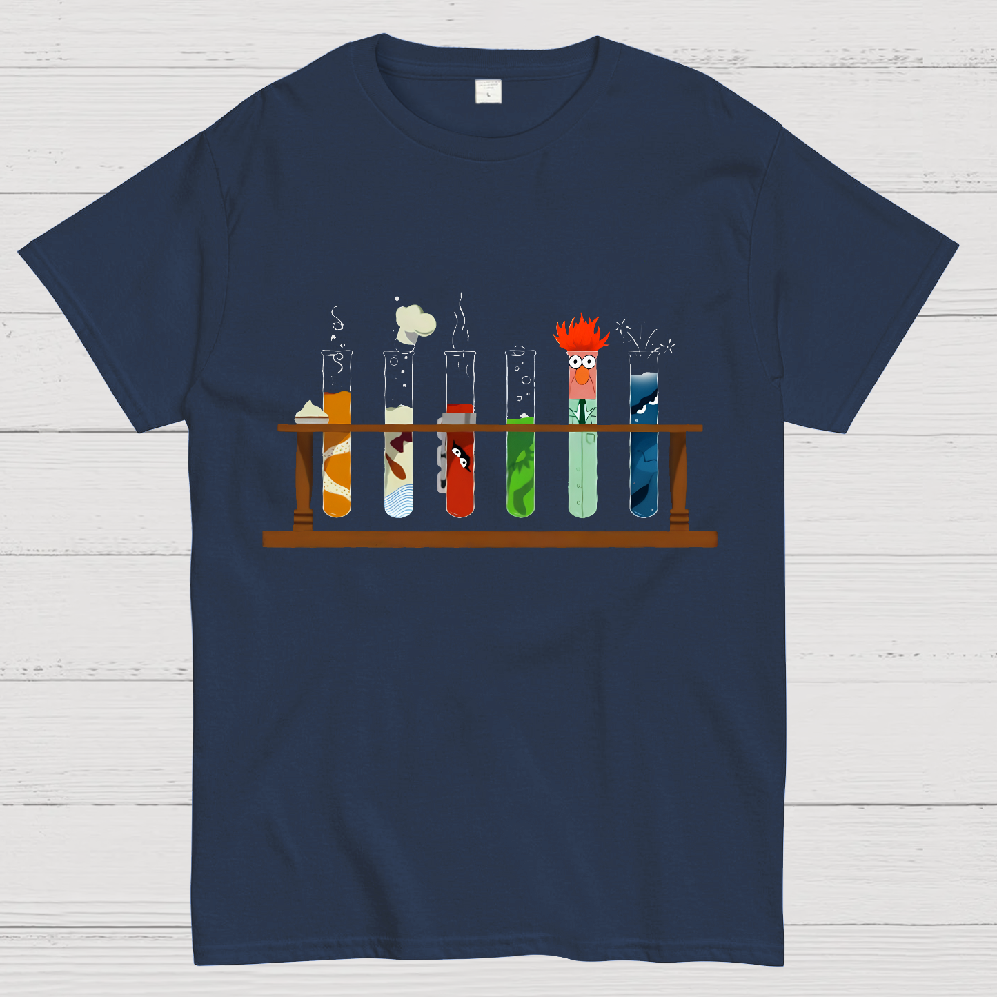 Muppet Science Bunsen And Beaker Teacher y T-Shirt