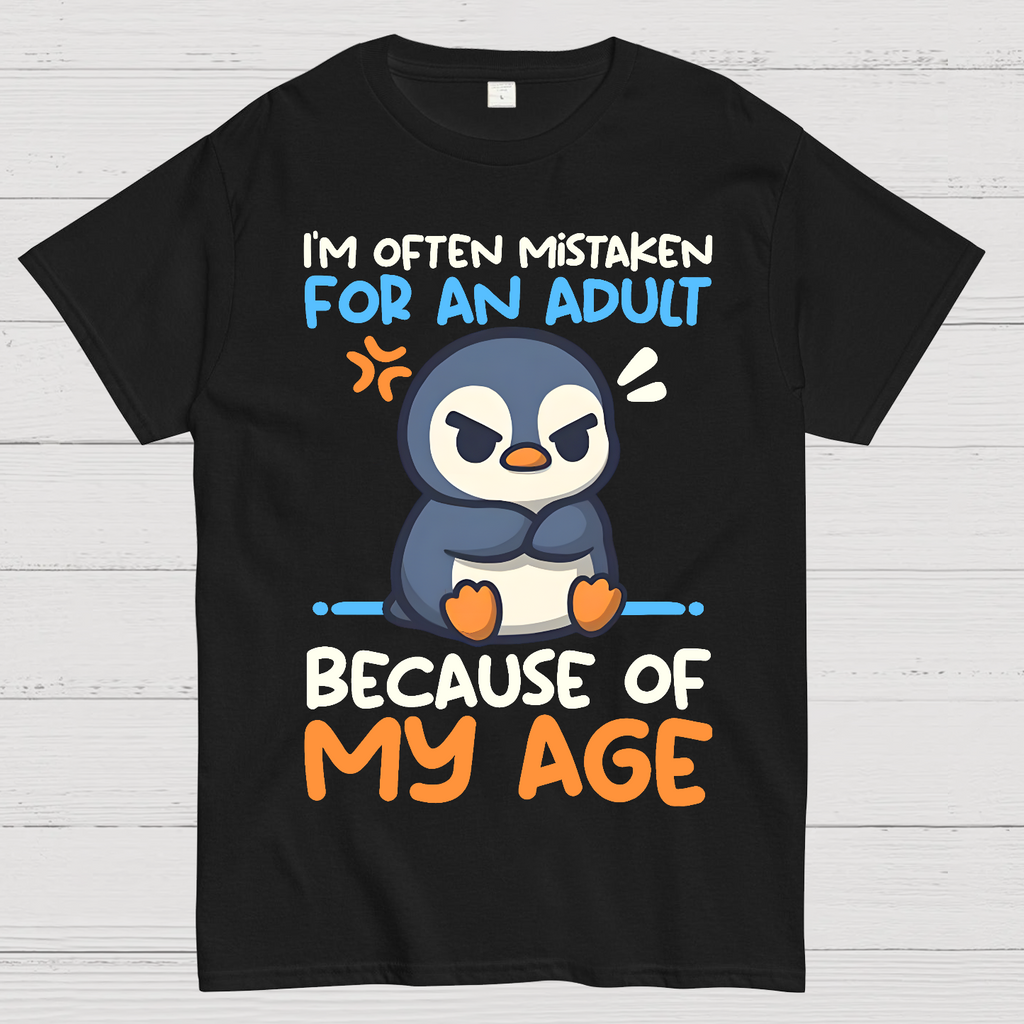 Penguin often mistaken for an adult  T-Shirt