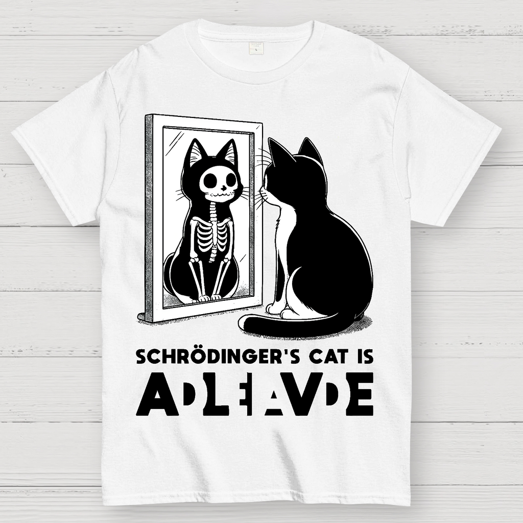 Schrödinger's Cat Alive Dead  T-Shirt