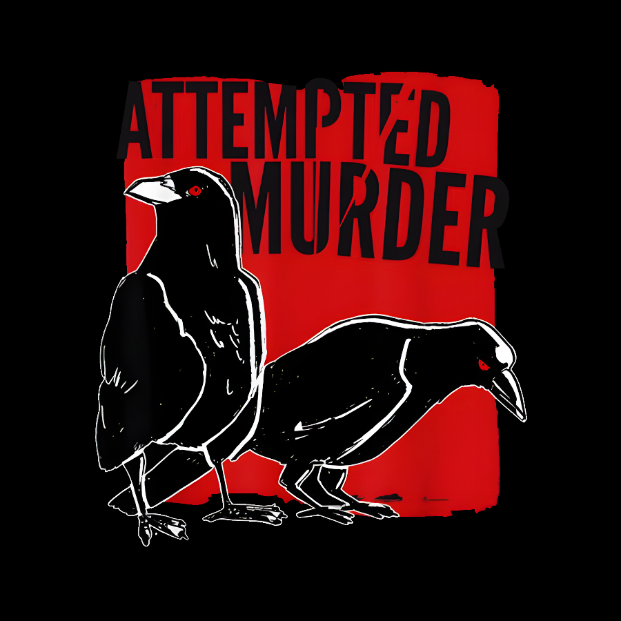 Attempted Murder Crow  T-Shirt