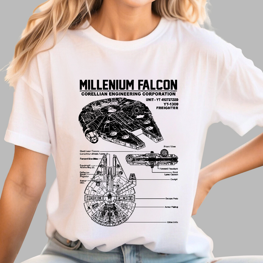 Millenium Falcon  T-Shirt